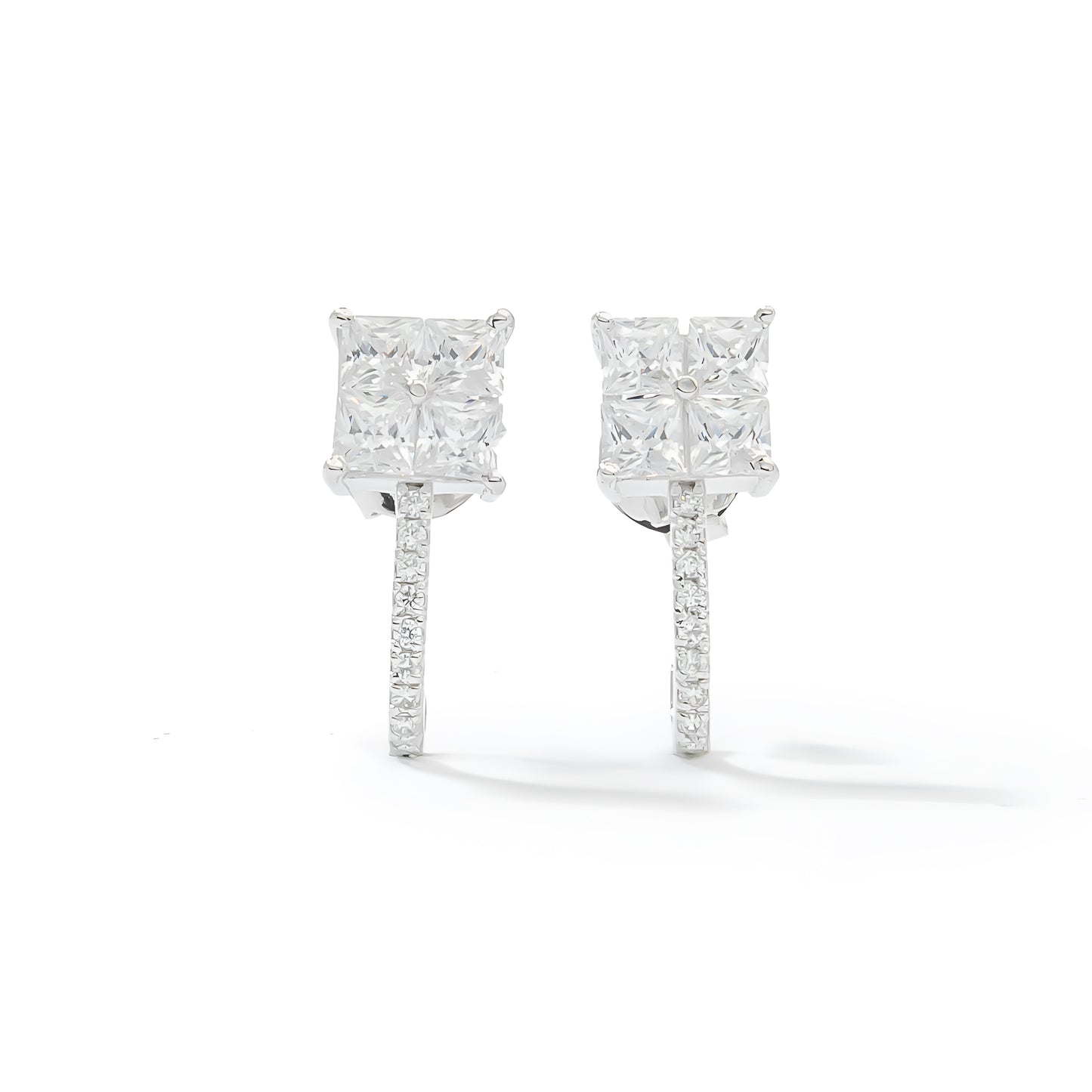 Swan Square Studs