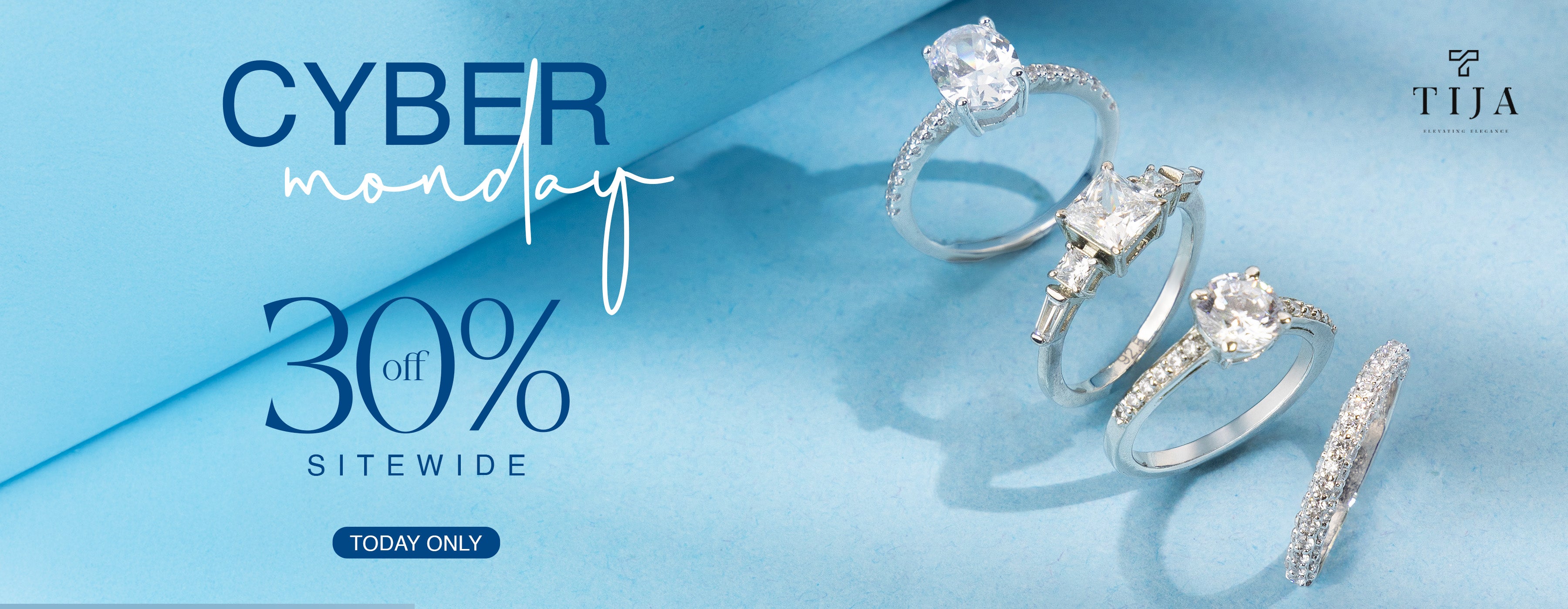 Tija Luxe - Cyber Monday Offer Banner