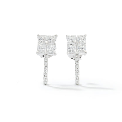 Swan Square Studs
