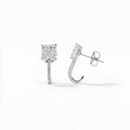 Swan Square Studs
