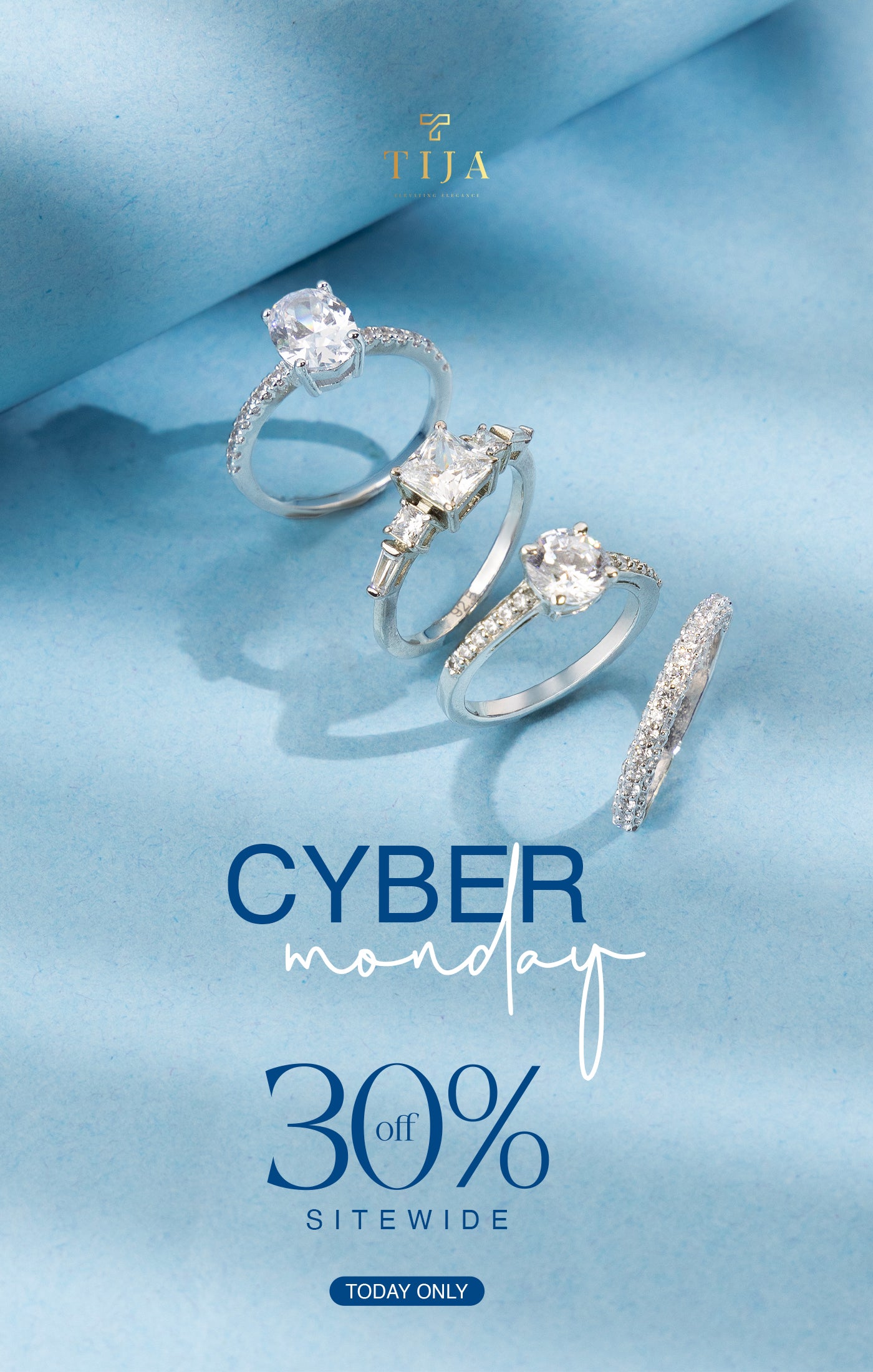 Tija Luxe - Cyber Monday Offer Banner