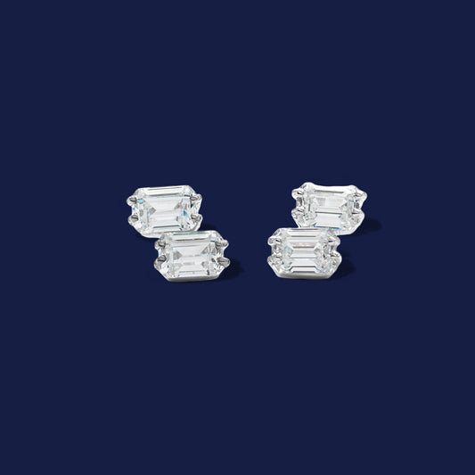 Twin Prism Studs