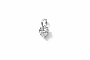 Heart of Eternity Locket – 92.5 silver pendant with heart-shaped Austrian crystal